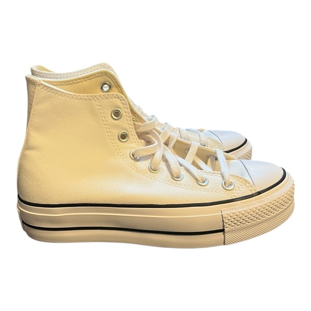Converse CTAS Lift Hi Chuck Taylor All Star Platform Sneakers – Women’s 7.5 - Picture 4 of 8